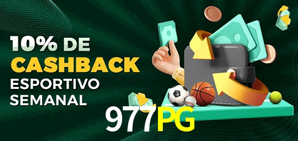 10% de bônus de cashback na 977PG